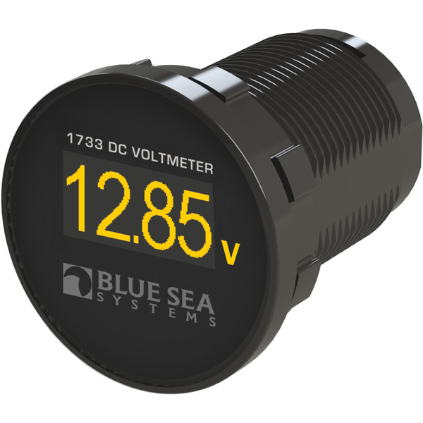 Blue Sea Systems 1733 Mini OLED DC Voltmeter 1733